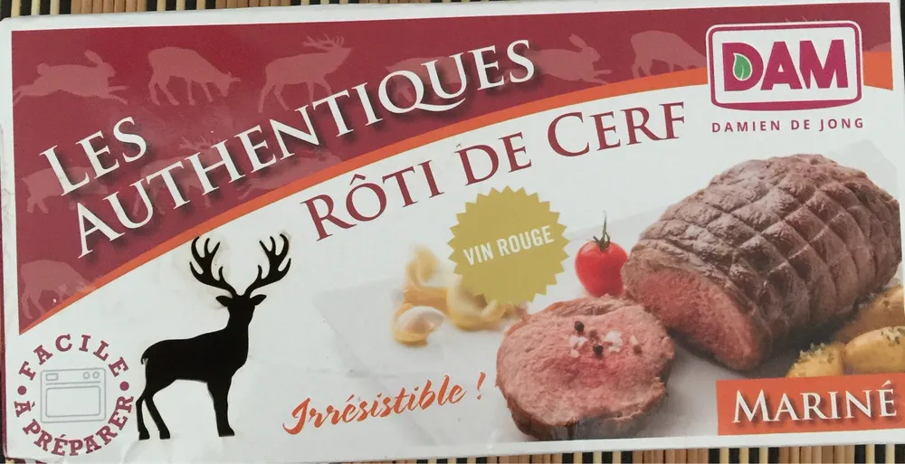 Rôti de Cerf au Vin Rouge