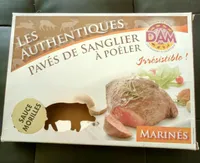 Pavés de Sanglier à poêler sauces morilles