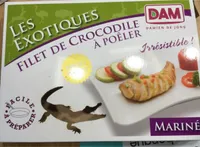 Filet de crocodile à poêler