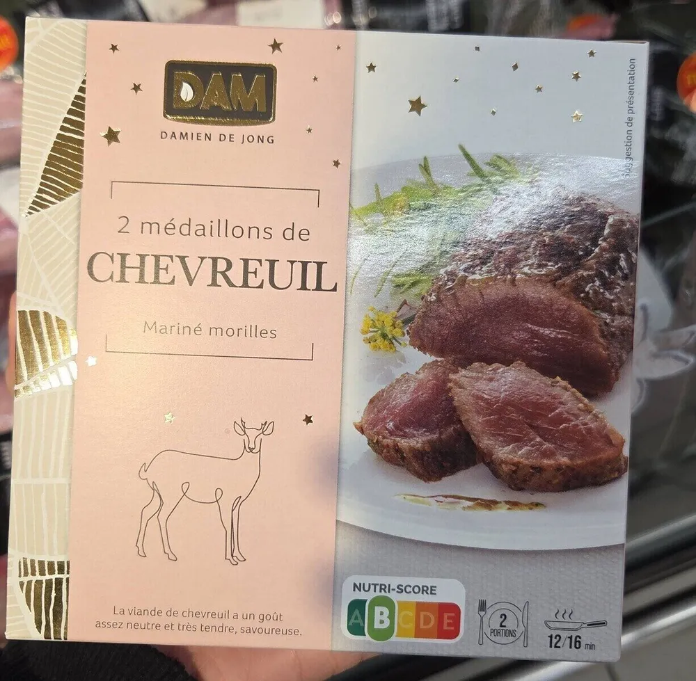 Médaillons de chevreuil
