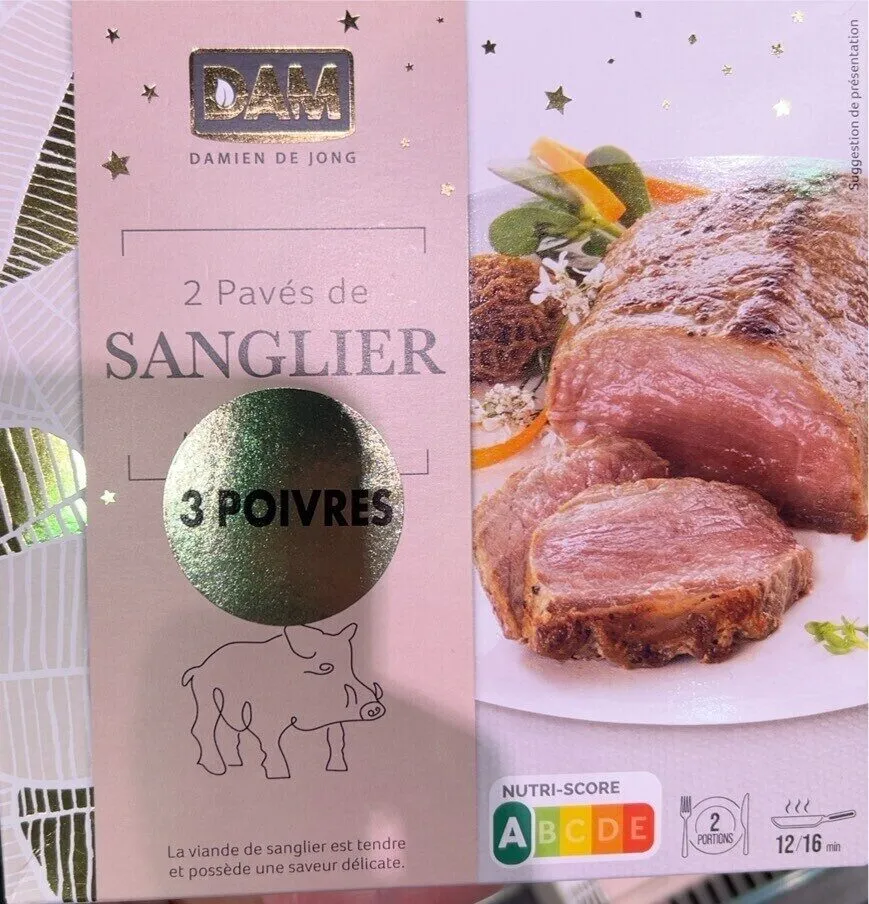 2 pavés de sanglier