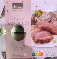 2 pavés de sanglier