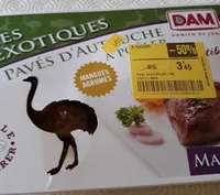Pavés d'Autruche à poêler - Mangue Agrumes