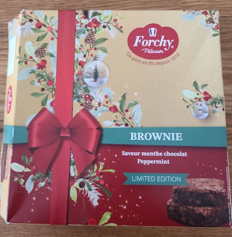 Brownie saveur menthe chocolat Peppermint