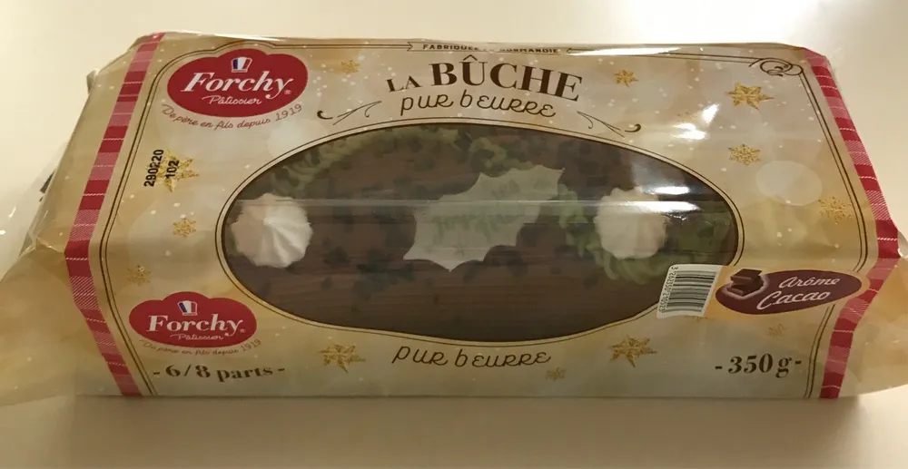 Bûche pur beurre Cacao