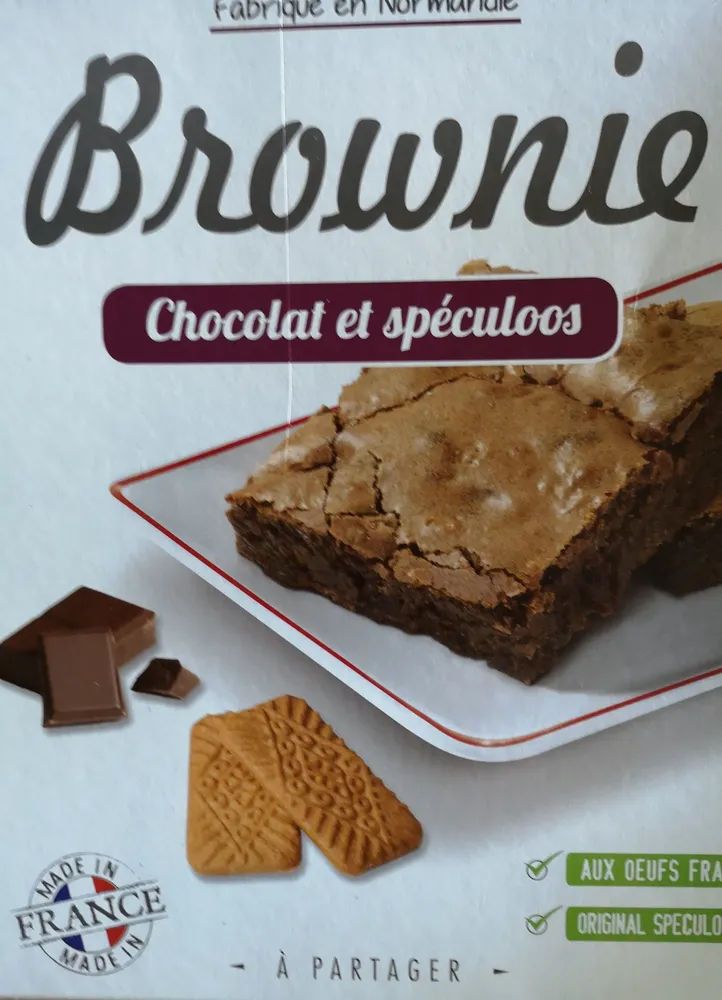 Forchy Brownie De Chocolate Con Speculoos