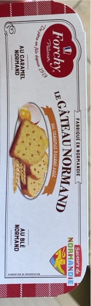 Le gateau normand caramel