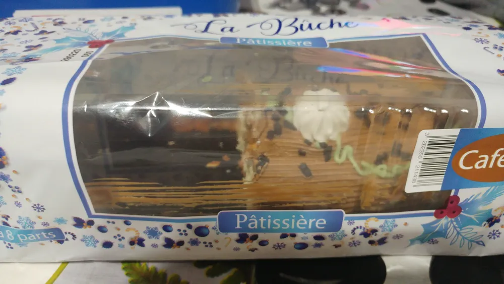 Bûche pâtissière
