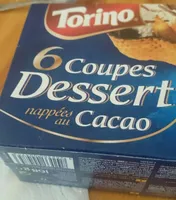 Coupes dessert nappées au cacao