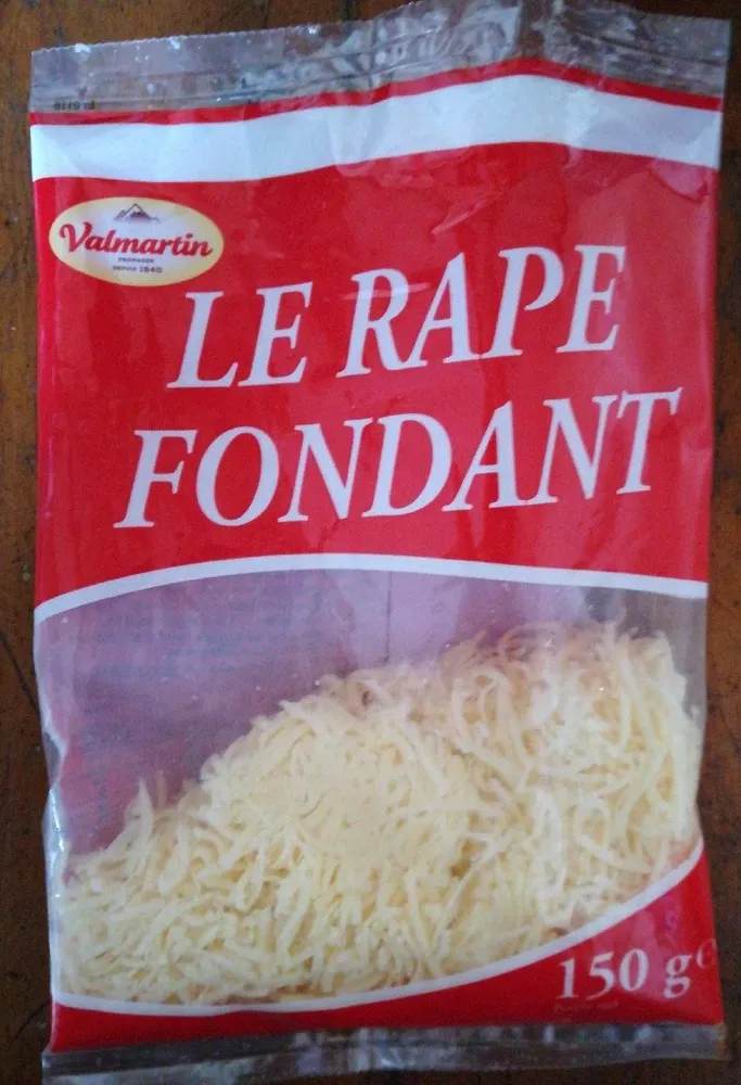 Fromage fondu Râpé Fondant