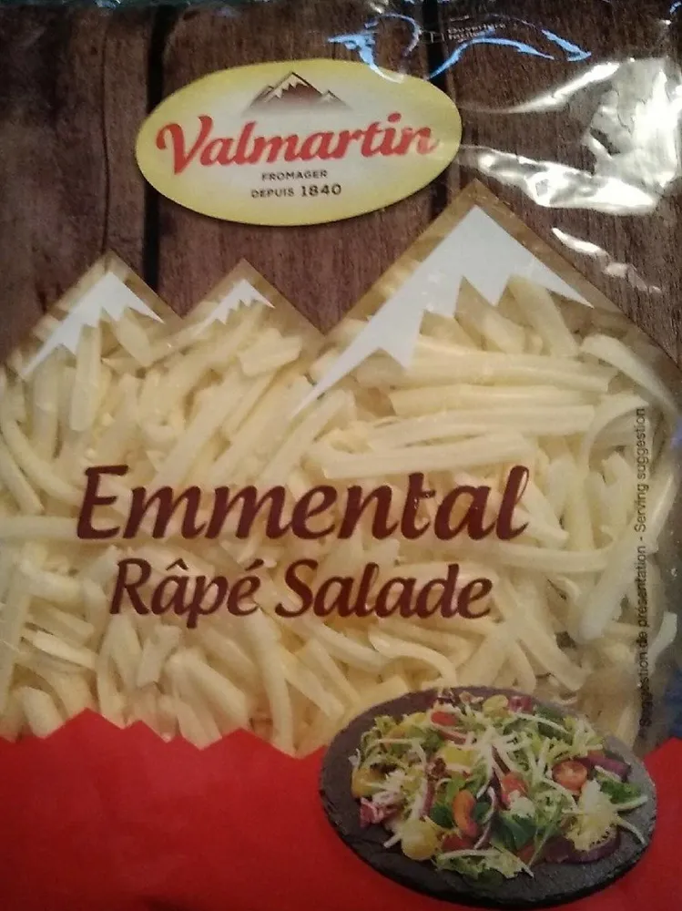 Emmental râpé salade