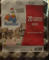 20 gros œufs