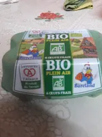 6 oeufs bio bureland