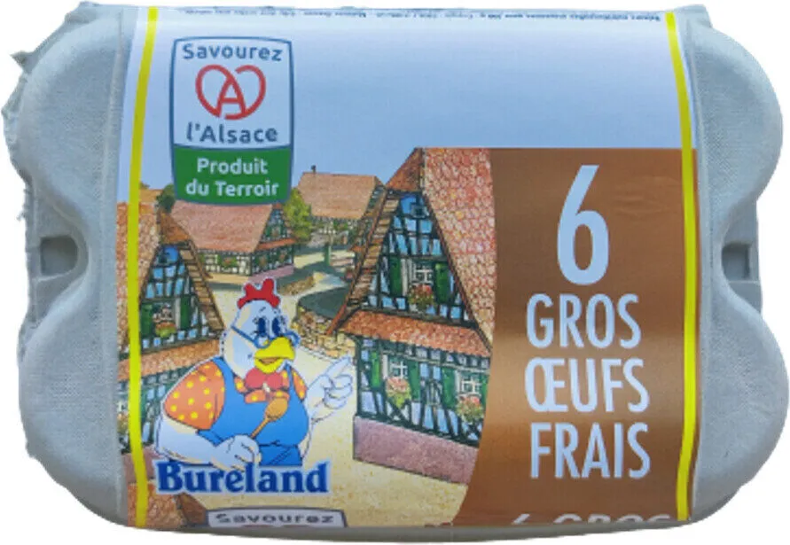 OEUF BURELAND SOL DJP X6 L