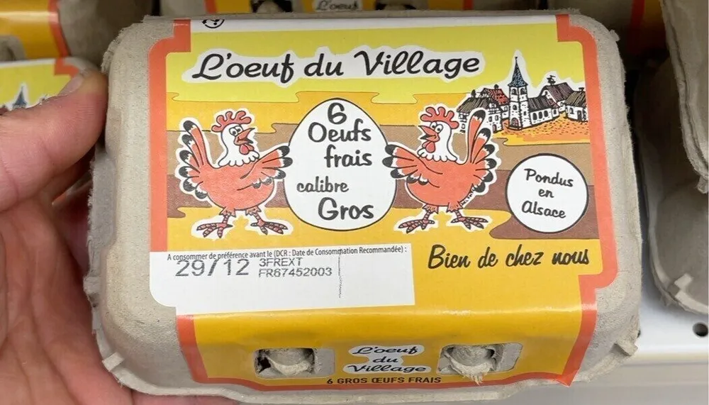 Oeuf du village