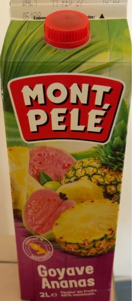 Mont Pele goyave ananas
