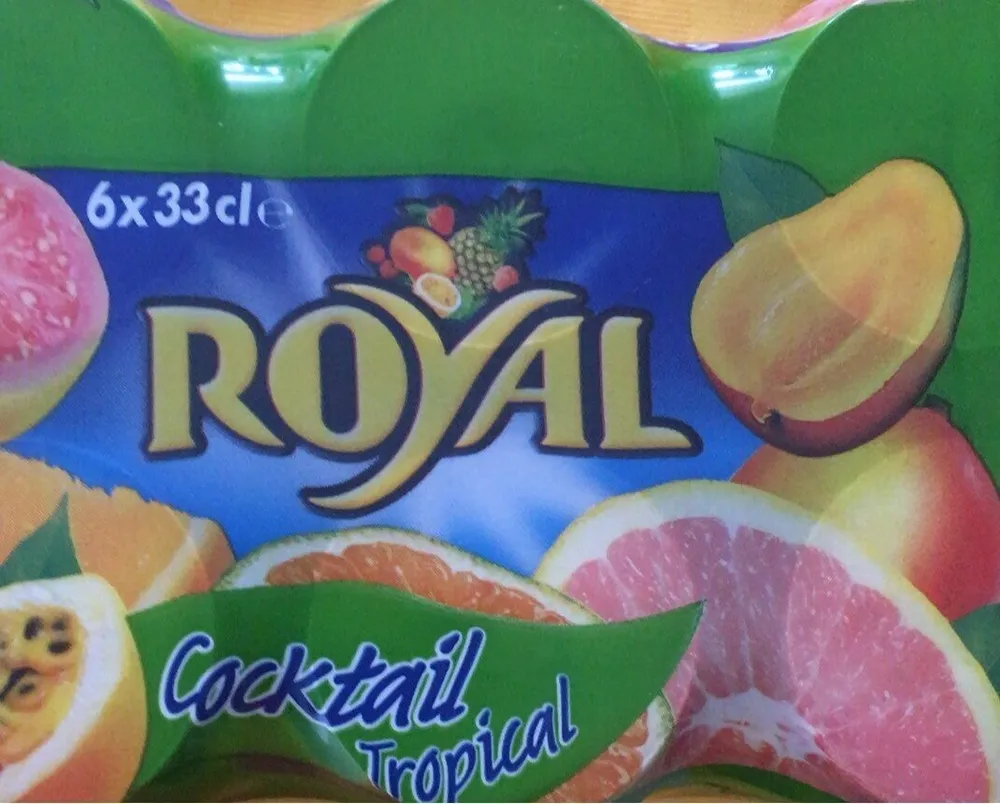 Royal cocktail tropical