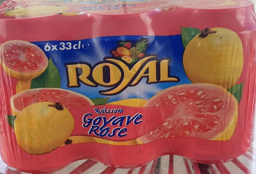 Boisson goyave rose