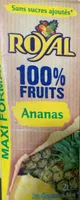 100% fruits ananas
