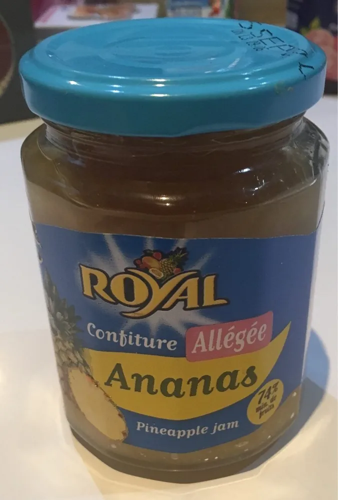 Confiture allégée ananas