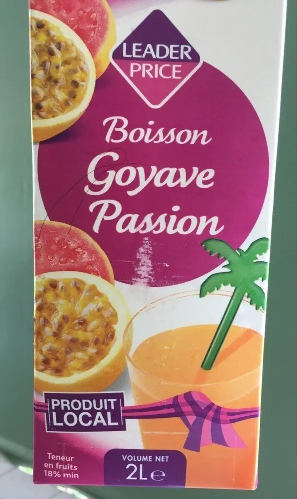 Boisson goyave passion