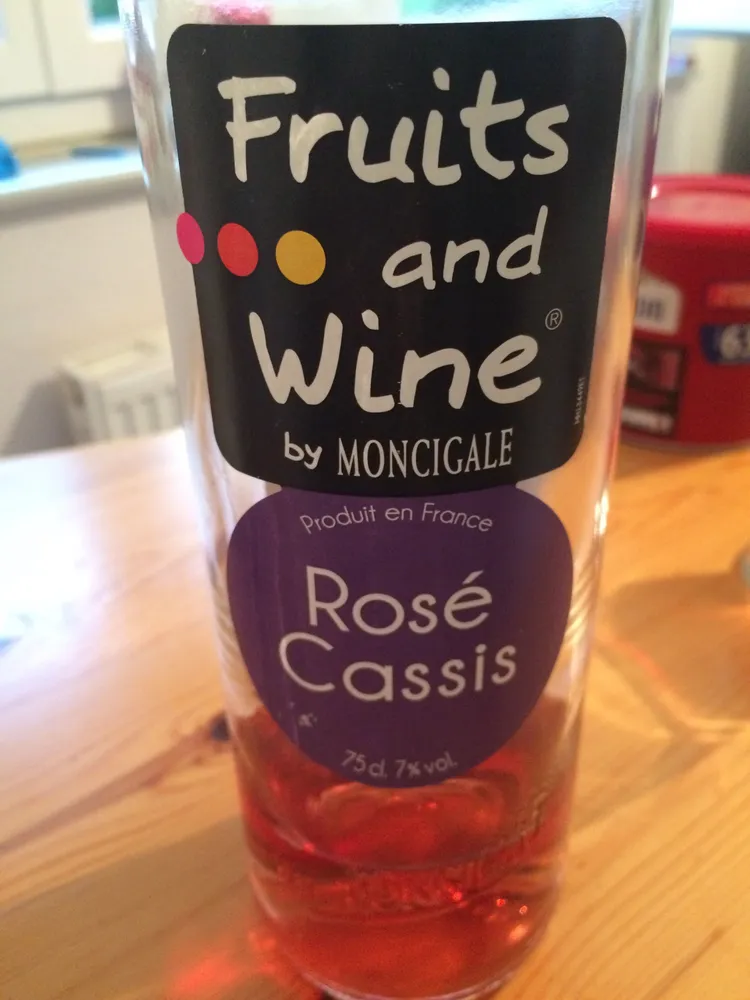 Rosé cassis