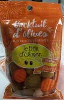 Cocktail d'olives aux petits légumes