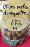 Olives vertes dénoyautées
