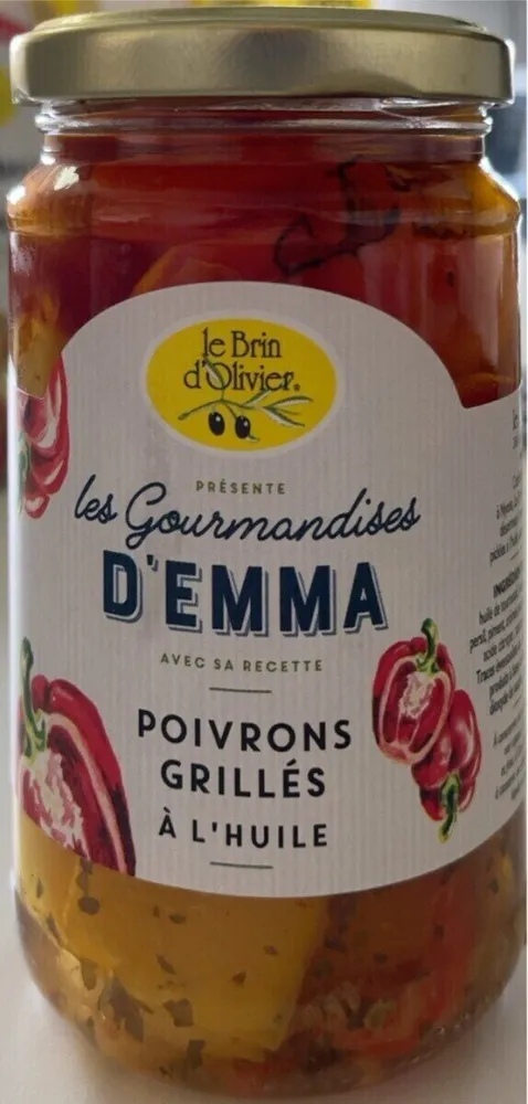 Poivrons grillés à l’huile