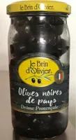 Olives noires de pays aux herbes de Provence