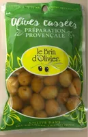 Olives tournante cassées - préparation provencale