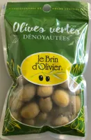 Olives vertes dénoyautées
