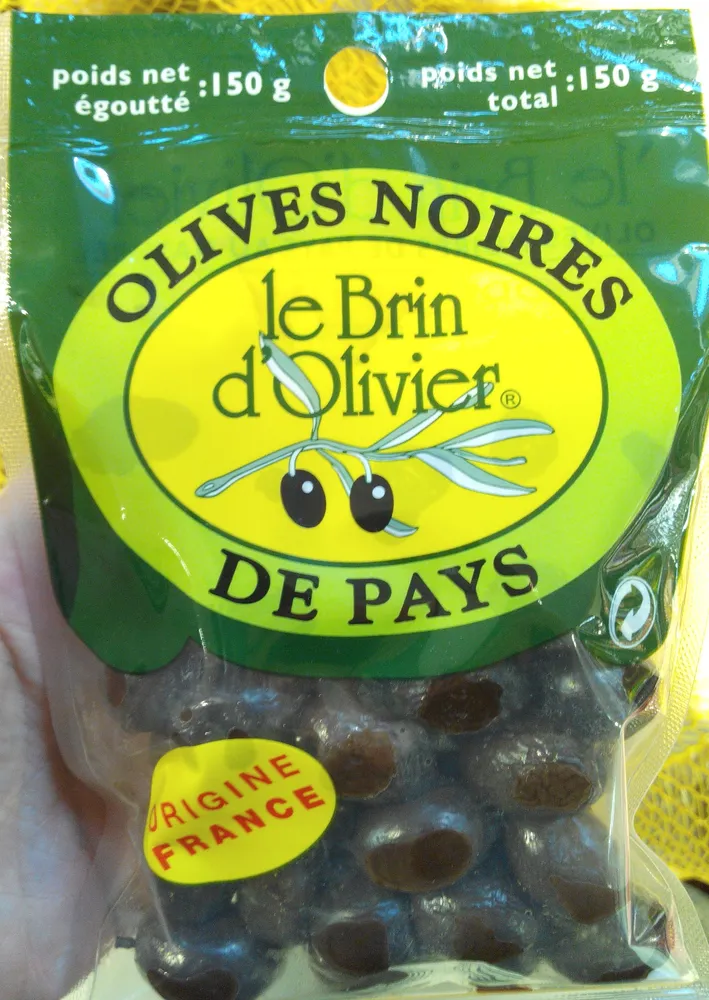 Olives noires de pays