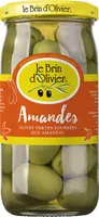 Olives vertes fourrées aux amandes