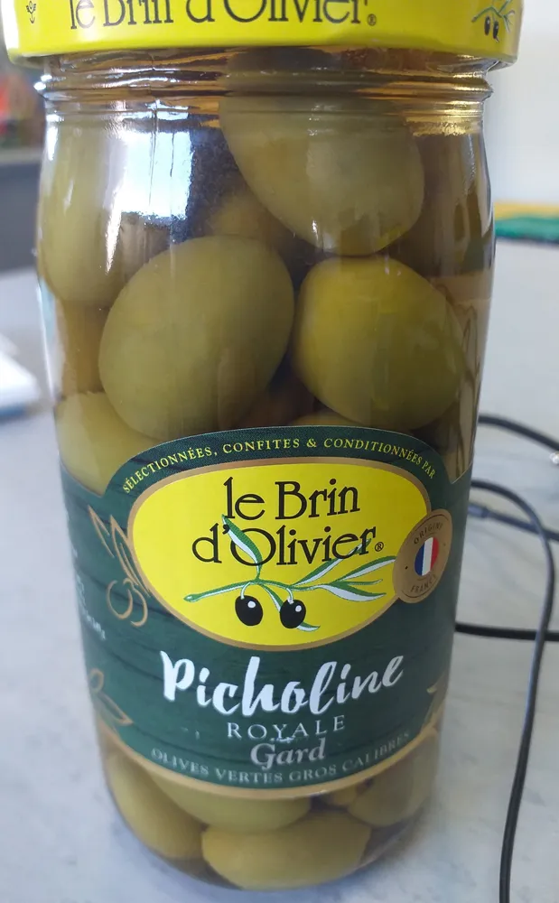 Olives Picholine Royale Gard
