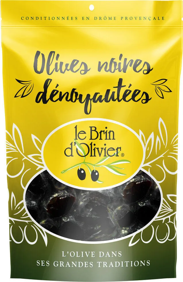 Olives noires dénoyautées