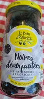 Olives noires dénoyautés