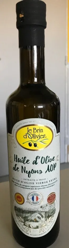 Huile d'olive vierge extra AOP NYONS