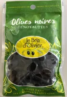 Olives noires denoyautees