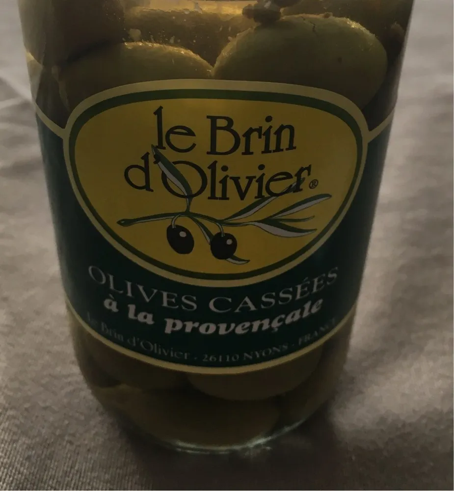 Olives cassées à la provençale