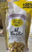 Olives vertes à l’ail et au basilic +20% offert