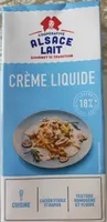 Crème liquide pour cuisson et liaison