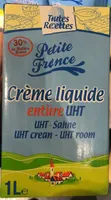 Crème liquide entière UHT