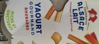 Yaourt gourmand rhubarbe