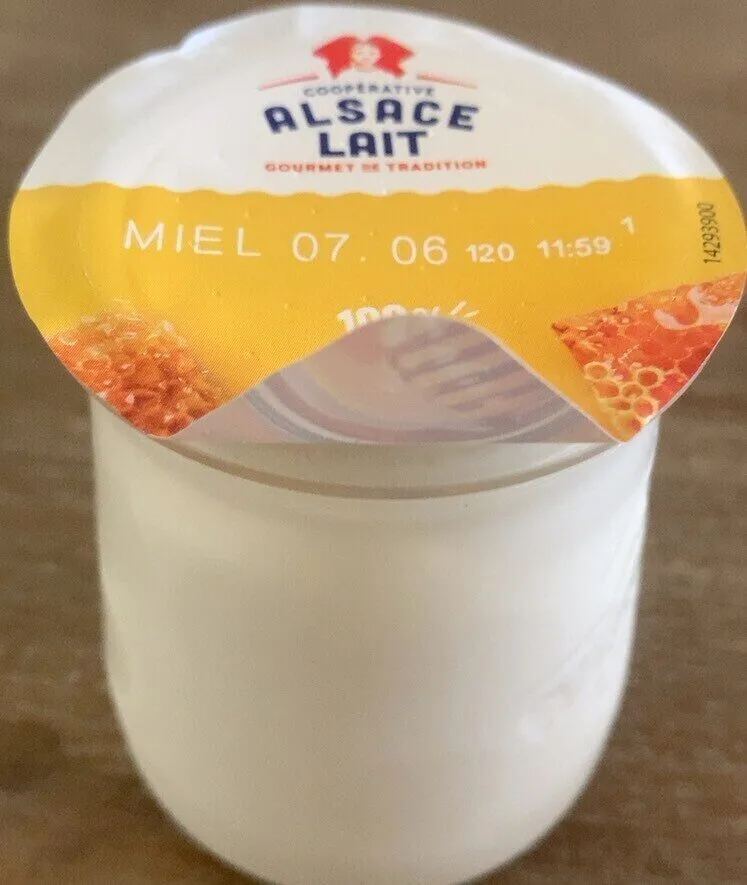 Yaourt 100%miel d’alsace