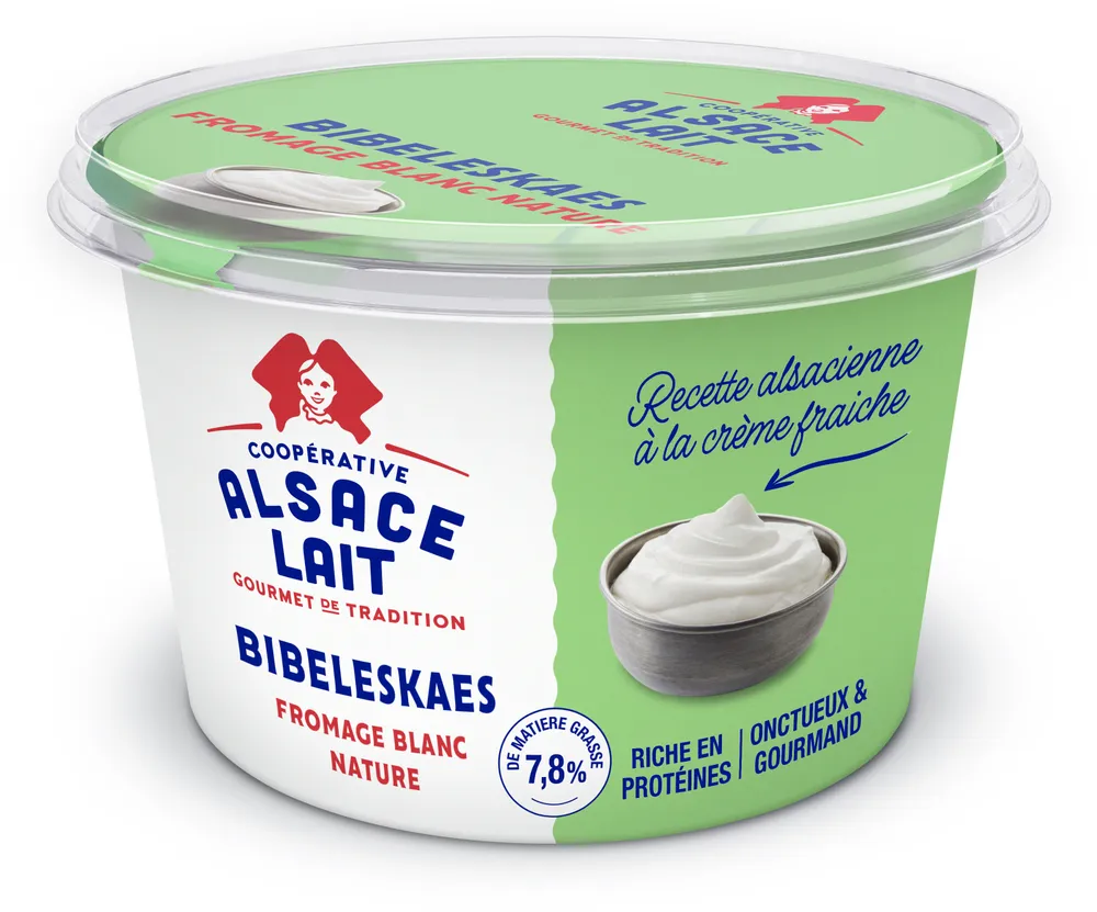 Fromage blanc Bibeleskaes nature 7.8% MG