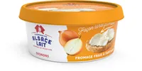 Fromage frais à tartiner oignon
