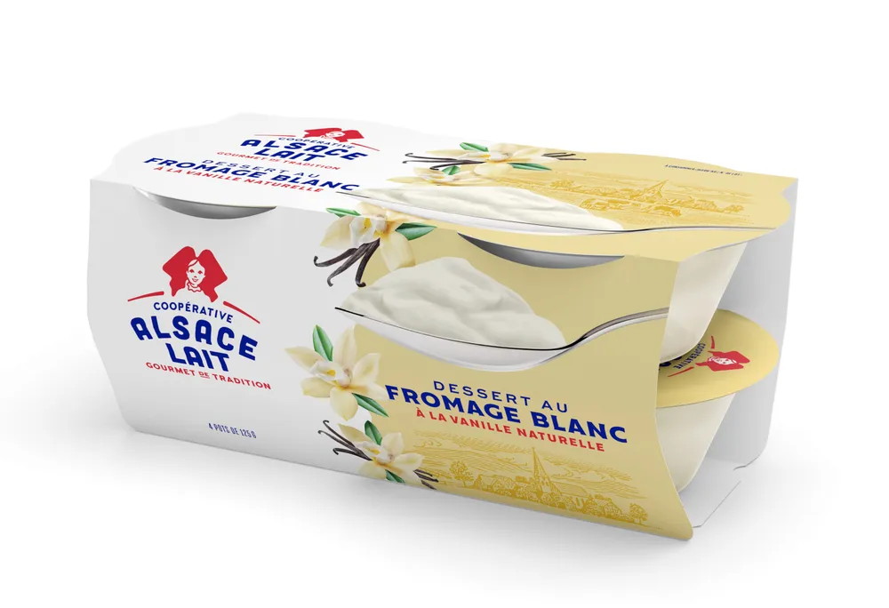 Dessert au Fromage Blanc à la Vanille Naturelle