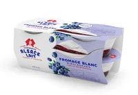 Fromage Blanc Bibeleskaes sur lit de myrtille