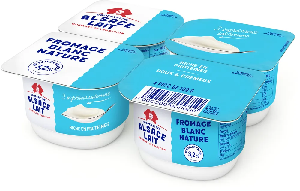 Fromage Blanc nature 3.2 % MG